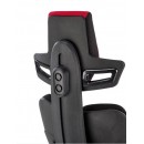 Кресло компьютерное HALMAR NITRO 2 красный/черный